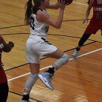 Emily Daniel. The Trinity women's basketball team extended its record to 4-1 with a 79-62 victory over Sul Ross State on Friday at Trinity. - photo by Joe Alexander