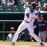 Corey Ray. The Missions beat the Sounds 5-4 Sunday at Wolff Stadium. - photo by Joe Alexander