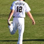 The Missions' Adrian Houser pitches against the Redbirds on April 9 at Wolff Stadium. - photo by Joe Alexander