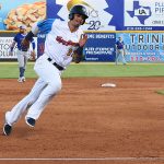 Jacob Nottingham. The Missions beat the Dodgers 6-0 Saturday at Wolff Stadium. - photo by Joe Alexander
