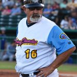 San Antonio Missions manager Rick Sweet during Saturday's game against the Oklahoma City Dodgers at Wolff Stadium. - photo by Joe Alexander