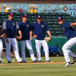 The San Antonio Missions practice at Wolff Stadium on Tuesday before hitting the road. - photo by Joe Alexander
