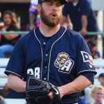 Milwaukee Brewers pitcher Jimmy Nelson in his third appearance this season with the San Antonio Missions on May 17 at Wolff Stadium. - photo by Joe Alexander