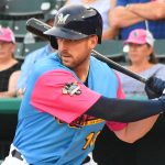 The Milwaukee Brewers' Travis Shaw playing for the San Antonio Missions on Thursday at Wolff Stadium. - photo by Joe Alexander