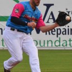 The Milwaukee Brewers' Travis Shaw playing for the San Antonio Missions on Thursday at Wolff Stadium. - photo by Joe Alexander