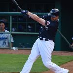 The Milwaukee Brewers' Travis Shaw playing for the San Antonio Missions against the Omaha Storm Chasers on Friday at Wolff Stadium. - photo by Joe Alexander