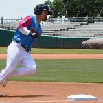 Keston Hiura. The San Antonio Missions beat the Round Rock Express 10-9 Sunday at Wolff Stadium in the first game of a doubleheader. - photo by Joe Alexander
