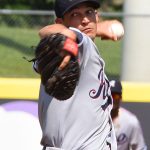 Former Reagan High School and Texas A&M pitcher Anthony Vasquez is now with the Reno Aces, the Triple-A farm club of the Arizona Diamondbacks. - photo by Joe Alexander