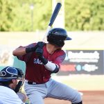 Former San Antonio Missions shortstop Mauricio Dubon playing for the Sacramento River Cats on Wednesday at Wolff Stadium in his first game after being traded. - photo by Joe Alexander