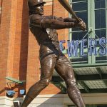 The Robin Yount statue at Miller Park in Milwaukee. - photo by Joe Alexander