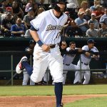The Missions scored two runs in the bottom of the ninth inning in a 6-5 victory over the Memphis Redbirds on April 9, 2019 in the first Triple-A game in San Antonio history. - photo by Joe Alexander
