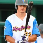 Conner Shepherd of the Flying Chanclas de San Antonio playing against the Acadiana Cane Cutters at Wolff Stadium on Saturday, July 4, 2020. - photo by Joe Alexander