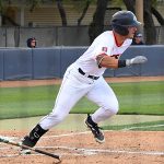 UTSA's Chase Keng playing against Southern Miss on April 1, 2021, at Roadrunner Field. - photo by Joe Alexander