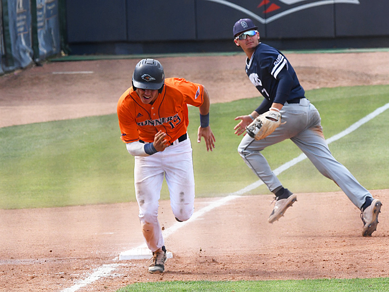 UTSA beat 19th-ranked Old Dominion 12-10 Saturday in the first game of a doubleheader at Roadrunner Field. - photo by Joe Alexander