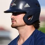 Dylan Rock playing for UTSA against Middle Tennessee on April 9, 2021, at Roadrunner Field. - photo by Joe Alexander