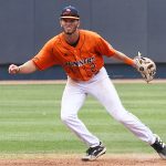 Joshua Lamb playing for UTSA against Old Dominion on May 9, 2021, at Roadrunner Field. - photo by Joe Alexander