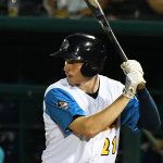 Taylor Kohlwey drove in the first run of the game with a sacrifice fly. The San Antonio Missions beat the Midland RockHounds 5-4 Thursday at Wolff Stadium. - photo by Joe Alexander