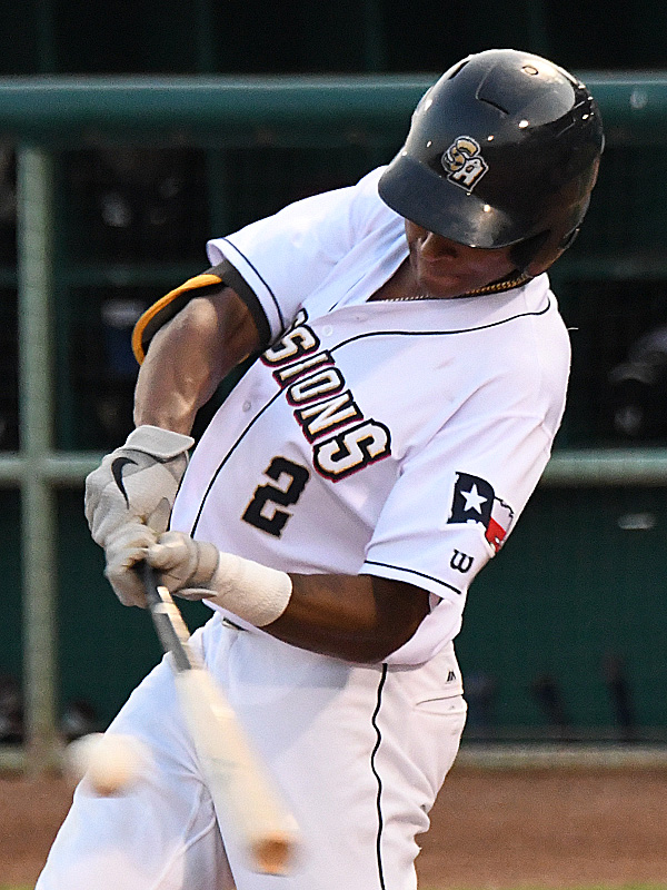 San Antonio Missions shortstop CJ Abrams had four hits against the Northwest Arkansas Naturals on Friday at Wolff Stadium. - photo by Joe Alexander