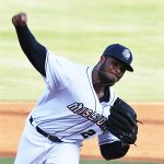 San Antonio Missions pitcher and San Diego Padres prospect Reggie Lawson played in his first game of the season when he started against the Midland RockHounds on Wednesday, June 9, 2021, at Wolff Stadium. - photo by Joe Alexander
