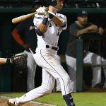 Ben Ruta made his San Antonio Missions debut and played left field in Tuesday's victory over the Amarillo Sod Poodles at Wolff Stadium. - photo by Joe Alexander