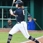 San Antonio Missions outfielder Jack Suwinski playing against the Amarillo Sod Poodles on July 7, 2021, at Wolff Stadium. - photo by Joe Alexander