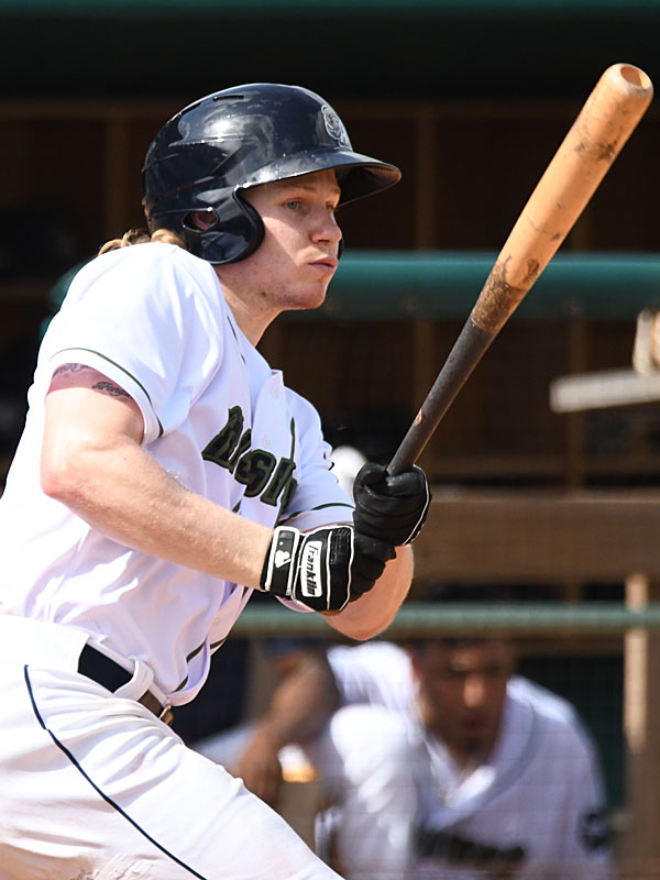 San Antonio Missions outfielder Jack Suwinski playing against the Amarillo Sod Poodles on July 11, 2021, at Wolff Stadium. - photo by Joe Alexander