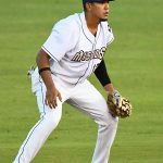 Kelvin Melean made his San Antonio Missions debut and played second base in Tuesday's victory over the Amarillo Sod Poodles at Wolff Stadium. - photo by Joe Alexander