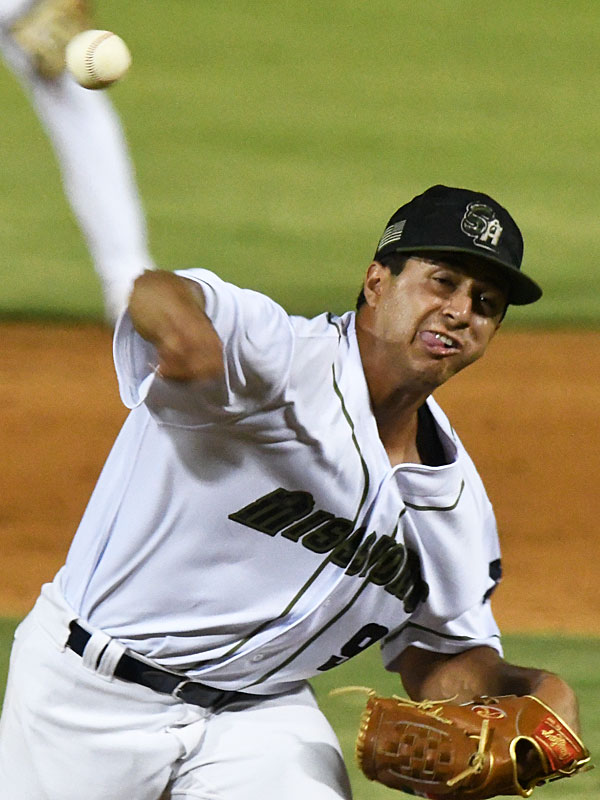San Antonio Missions closer Jose Quezada pitched the ninth inning and got the save on Wednesday at Wolff Stadium. - photo by Joe Alexander