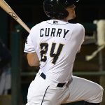 Michael Curry hits an RBI double during the San Antonio Missions' fourth-inning rally on Friday at Wolff Stadium. - photo by Joe Alexander