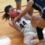Maggie Shipley. Trinity women's basketball beat U. of Dallas 91-48 on Wednesday, Jan. 12, 2022, at Calgaard Gym in San Antonio. - photo by Joe Alexander