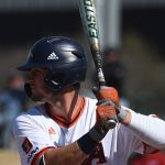 Chase Keng. UTSA's 6-5, 10-inning victory over No. 2 Stanford on Monday, Feb. 28, 2022 at Roadrunner Field. - photo by Joe Alexander