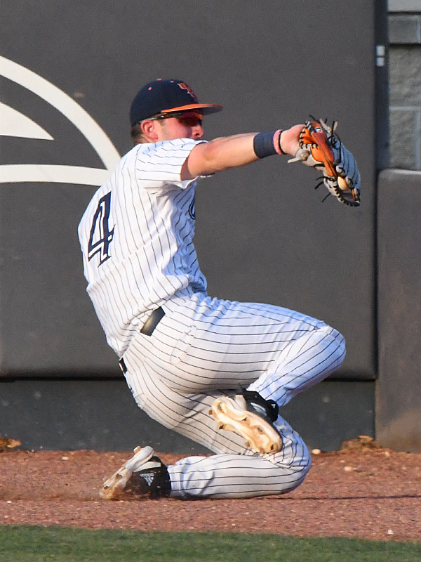 UTSA outfielder Chase Keng playing against Marshall on May 6, 2022, at Roadrunner Field. - photo by Joe Alexander