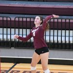 Sara Flynn. Trinity volleyball beat Austin College 3-0 (25-15, 25-9, 25-17) on Friday, Oct. 21, 2022, at Trinity's Bell Center. - photo by Joe Alexander
