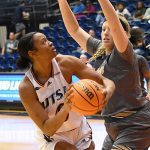Elyssa Coleman of UTSA women's basketball playing against UAB on Dec. 31, 2022, at the Convocation Center. - photo by Joe Alexander