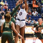 Elyssa Coleman of UTSA women's basketball playing against Charlotte on Jan. 14, 2023, at the Convocation Center. - photo by Joe Alexander