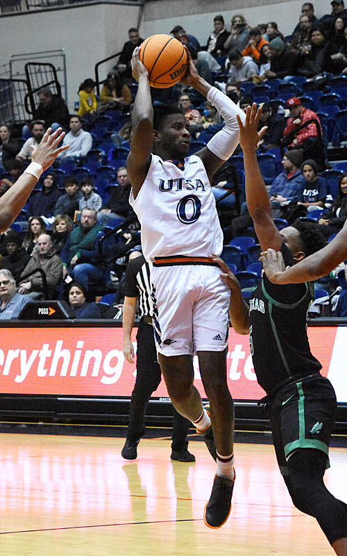 UTSA guard John Buggs III playing against North Texas on Dec. 22, 2022, at the Convocation Center. - photo by Joe Alexander