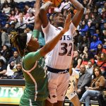 Jordyn Jenkins of UTSA women's basketball playing against North Texas on Jan. 26, 2023, at the Convocation Center. - photo by Joe Alexander