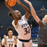Jordyn Jenkins of UTSA women's basketball playing against UAB on Dec. 31, 2022, at the Convocation Center. - photo by Joe Alexander