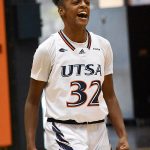 Jordyn Jenkins of UTSA women's basketball playing against UAB on Dec. 31, 2022, at the Convocation Center. - photo by Joe Alexander