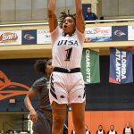 Hailey Atwood of UTSA women's basketball playing against UAB on Dec. 31, 2022, at the Convocation Center. - photo by Joe Alexander