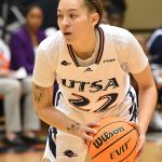 Kyra White of UTSA women's basketball playing against UAB on Dec. 31, 2022, at the Convocation Center. - photo by Joe Alexander