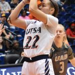 Kyra White of UTSA women's basketball playing against UAB on Dec. 31, 2022, at the Convocation Center. - photo by Joe Alexander