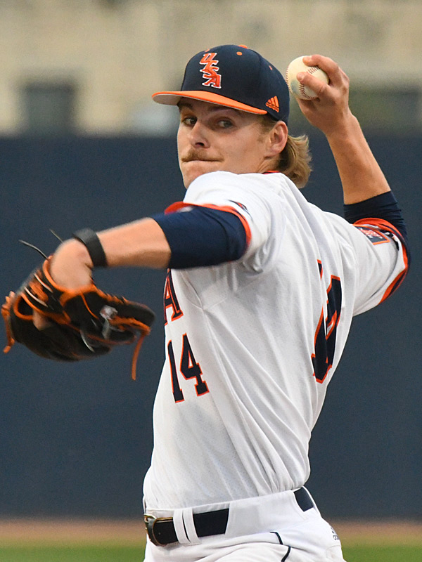 Ryan Ward was UTSA's starting pitcher as the Roadrunners beat Incarnate Word 2-1 in non-conference baseball on Wednesday.