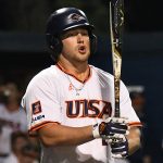 Taylor Smith. UTSA scored the winning run in the bottom of the eighth inning to beat Incarnate Word 2-1 in non-conference baseball on Wednesday, March 1, 2023. - photo by Joe Alexander
