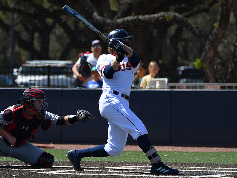 UTSA's Caleb Hill hit his first home run of the season in the Roadrunners' 14-3 victory over Utah on Sunday, March 5, 2023. - photo by Joe Alexander