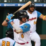 Connor Hollis. The San Antonio Missions recorded a 9-4 exhibition victory over the Acereros de Monclova of the Mexican league on Saturday, April 1, 2023, at Wolff Stadium. - photo by Joe Alexander