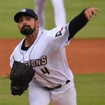 Daniel Camarena. The San Antonio Missions beat the Corpus Christi Hooks 4-3 in the first game of a doubleheader on Saturday, May 13, 2023, at Wolff Stadium. - photo by Joe Alexander