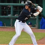 Cole Cummings had two hits, a walk and an RBI in his Double-A debut. The San Antonio Missions beat the Amarillo Sod Poodles 4-3 on Wednesday, April 24, 2023, at Wolff Stadium. - photo by Joe Alexander