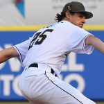 Jackson Wolf pitched six innings and allowed one run to get the win. The San Antonio Missions beat the Amarillo Sod Poodles 8-2 on Friday, May 26, 2023, at Wolff Stadium. - photo by Joe Alexander