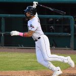 Tirso Ornelas. The San Antonio Missions beat the Midland RockHounds 4-3 on a walk-off single by Tirso Ornelas in the ninth inning on Friday, June 23, 2023, at Wolff Stadium. - photo by Joe Alexander